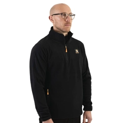 Guru 1/4 Zip Fleece Black